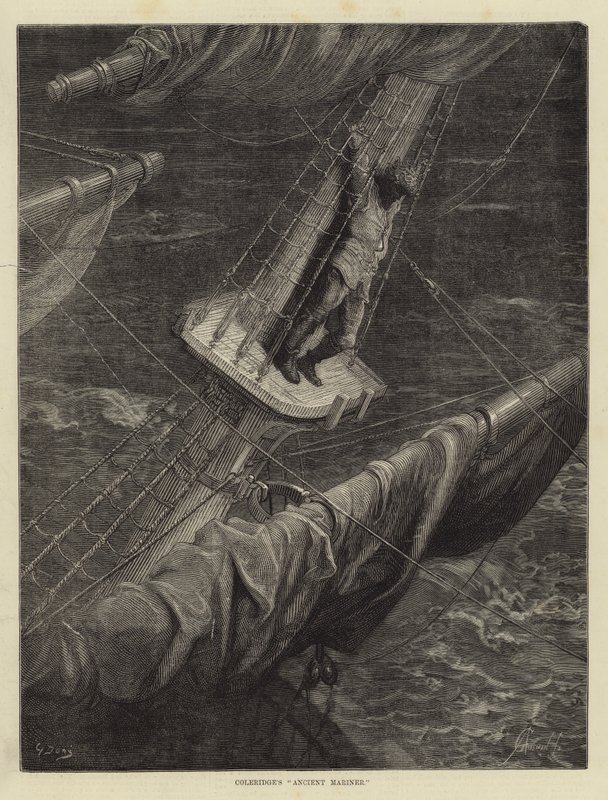 Il vecchio marinaio di Coleridge da Guido Bach