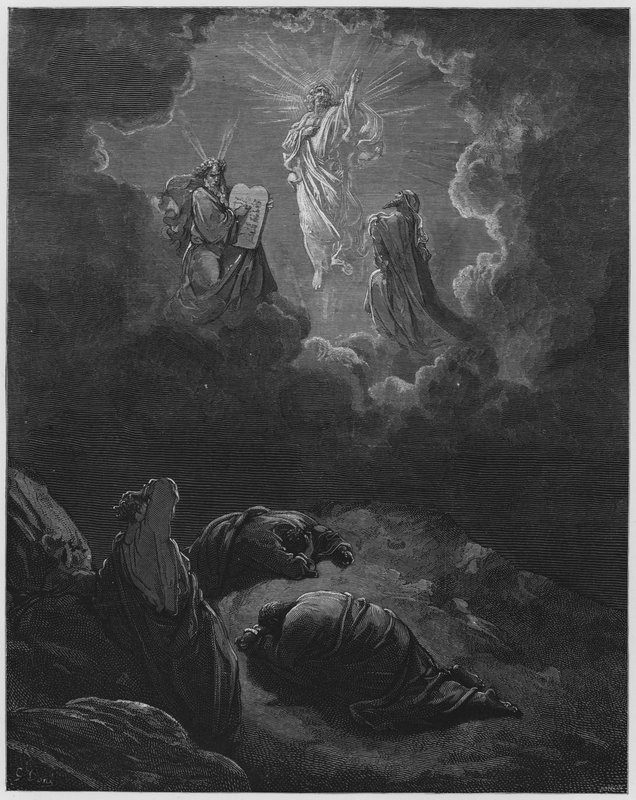La trasfigurazione da Gustave Dore