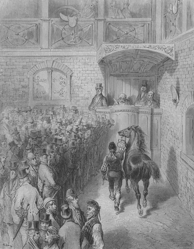 Il Tattersall da Gustave after Dore