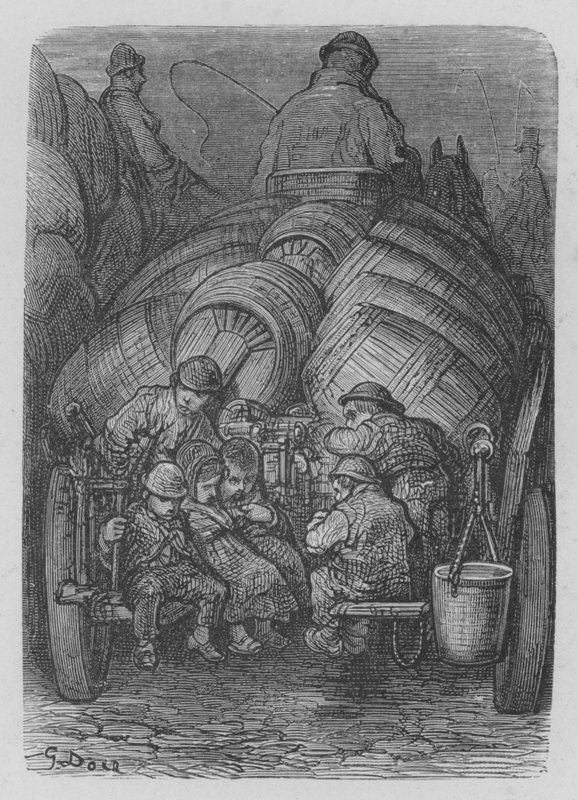 I Portatori Di Birra da Gustave after Dore