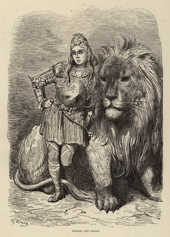 Mitaine e Oghris da Gustave after Dore