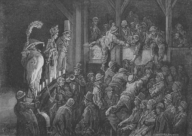 Teatro Popolare da Gustave after Dore