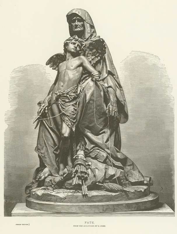 Allegoria del destino da Gustave Dore