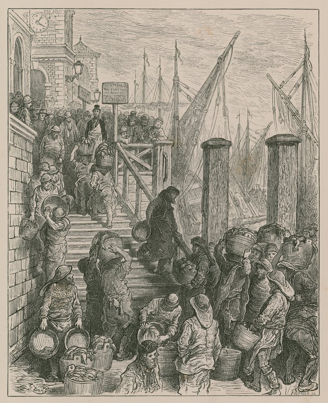 Billingsgate da Gustave Dore