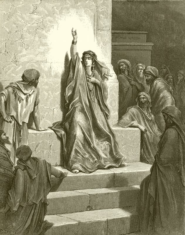 Deborah (incisione) da Gustave Dore