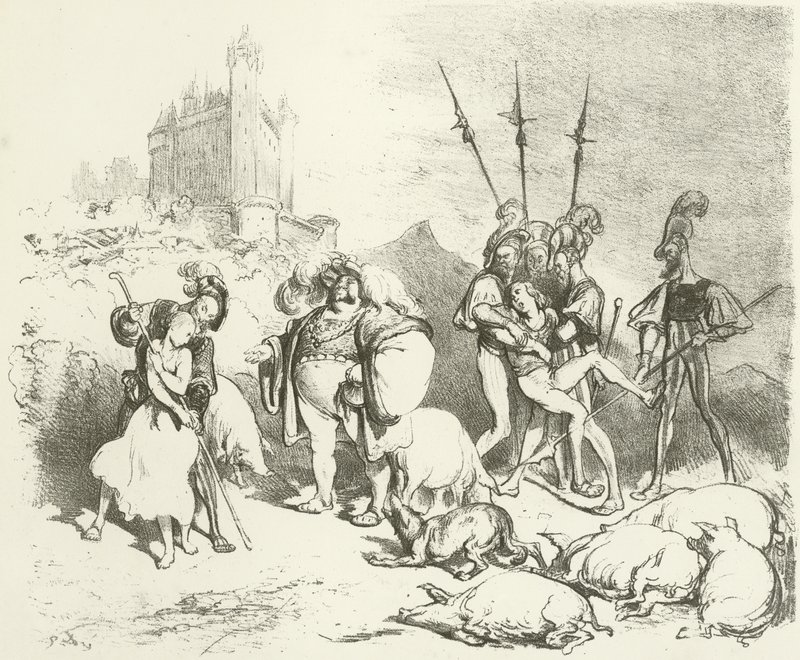 Uso feudale da Gustave Dore
