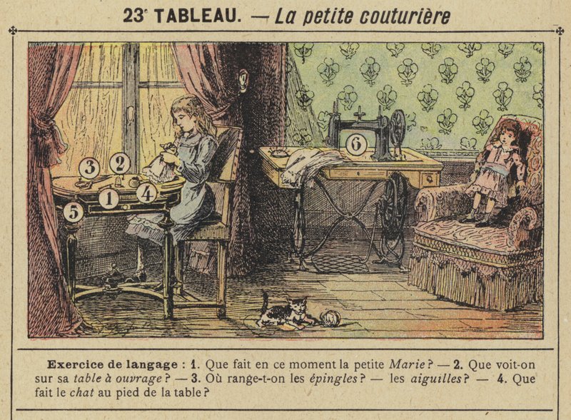 La piccola sarta da Gustave Fraipont