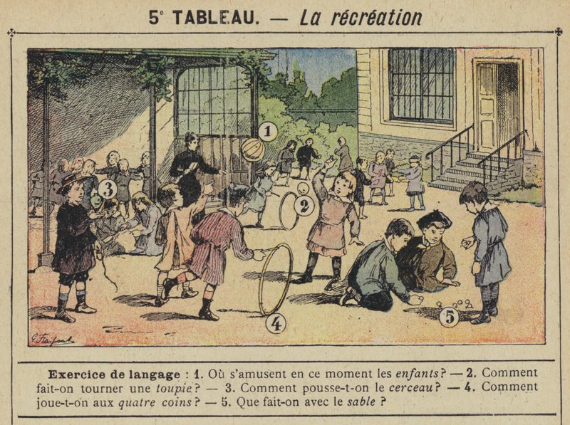 La ricreazione da Gustave Fraipont
