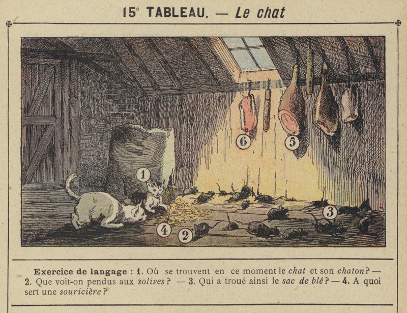Il gatto da Gustave Fraipont