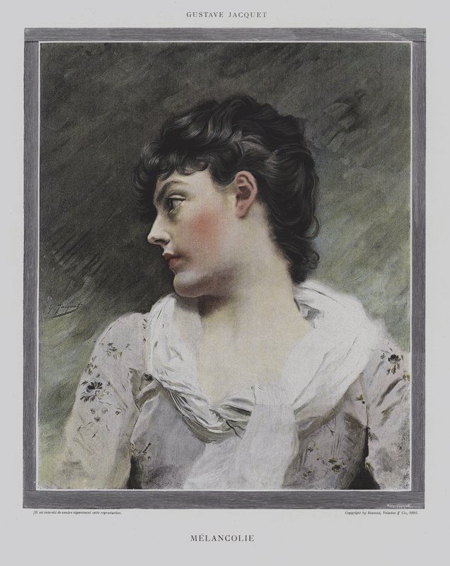 Melanconia da Gustave Jacquet