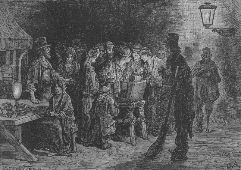 I piccoli mestieri da Gustave after Dore