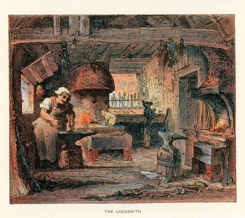 Illustrazione per Barnaby Rudge da Hablot Knight Browne