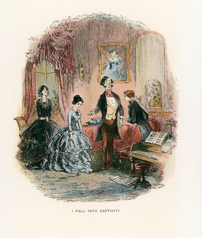 Illustrazione per David Copperfield da Hablot Knight Browne