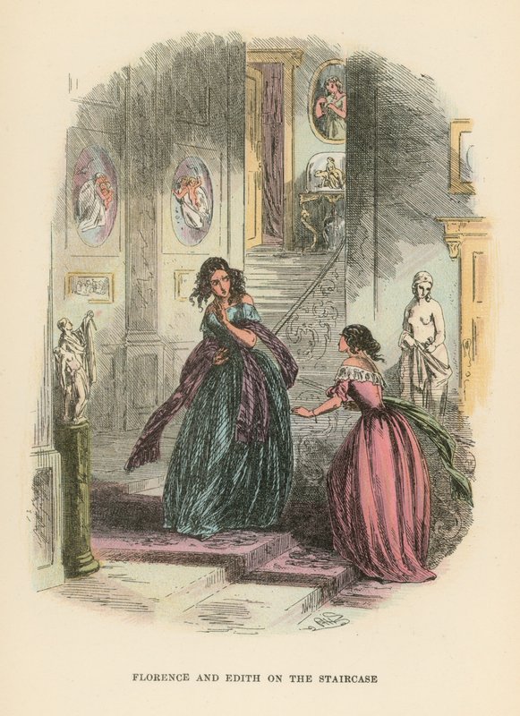 Illustrazione per Dombey e Figlio da Hablot Knight Browne