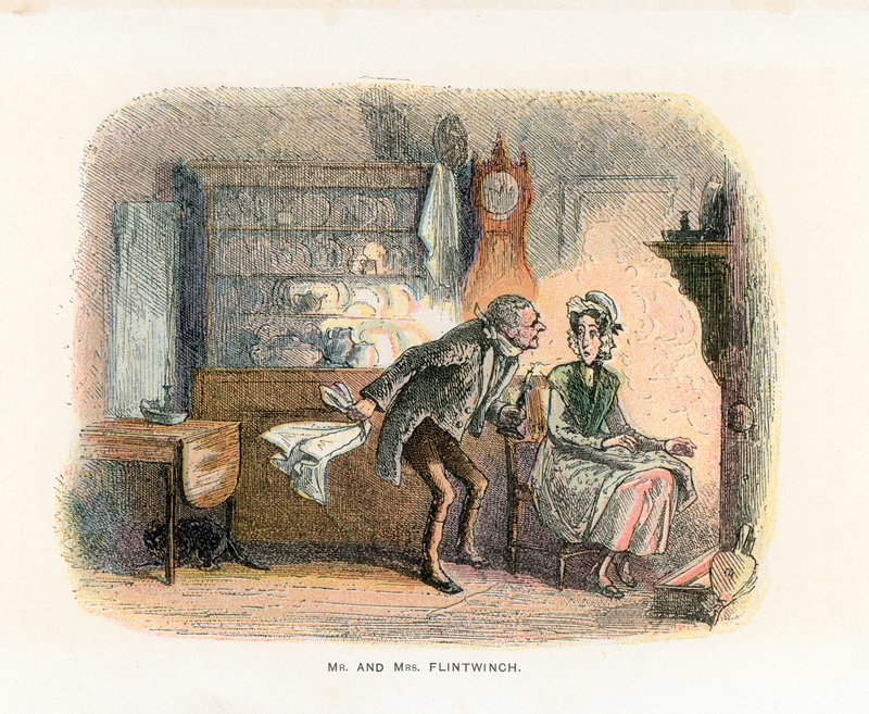 Illustrazione per Little Dorrit da Hablot Knight Browne