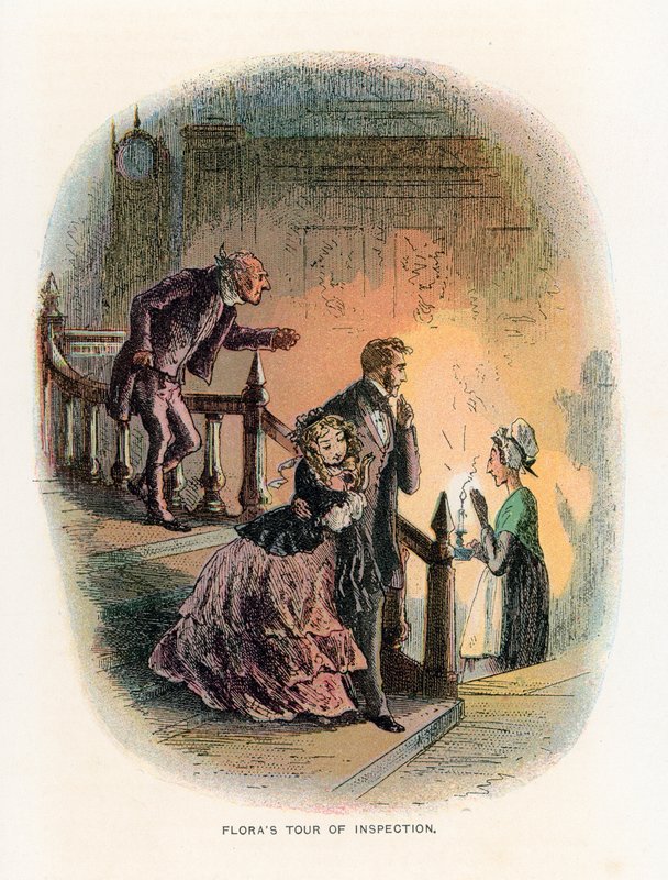 Illustrazione per Little Dorrit da Hablot Knight Browne