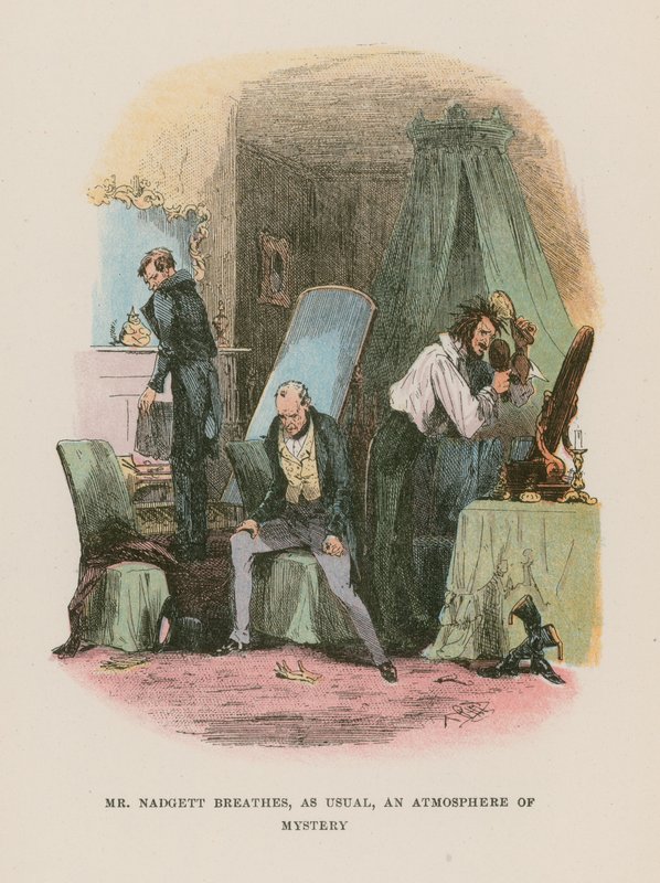 Illustrazione per Martin Chuzzlewit da Hablot Knight Browne