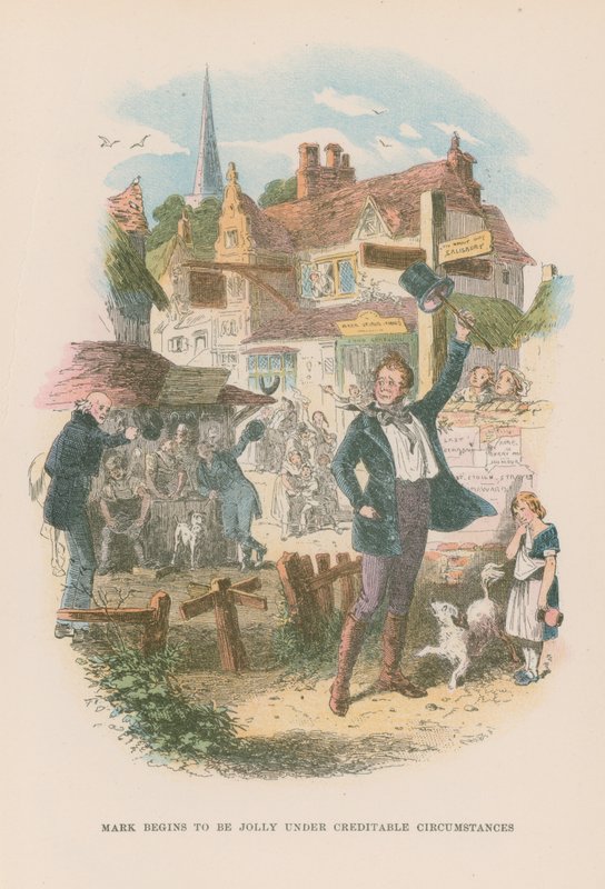 Illustrazione per Martin Chuzzlewit da Hablot Knight Browne