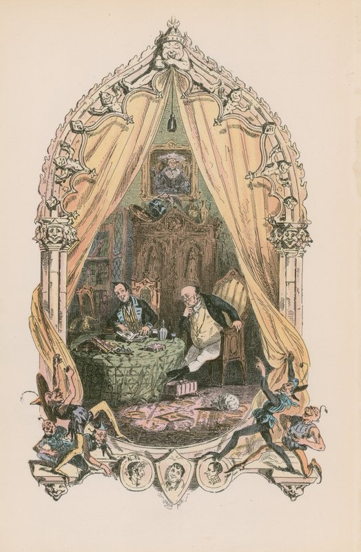Illustrazione per Pickwick Papers da Hablot Knight Browne