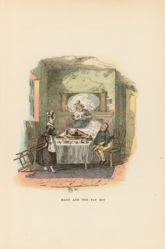 Illustrazione per Pickwick Papers da Hablot Knight Browne