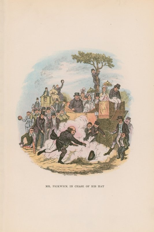 Illustrazione per Il Circolo Pickwick da Hablot Knight Browne