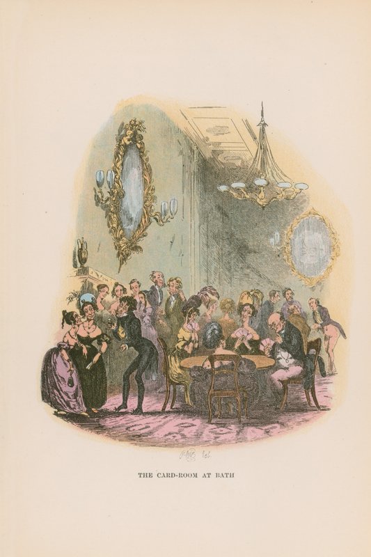 Illustrazione per i Pickwick Papers da Hablot Knight Browne