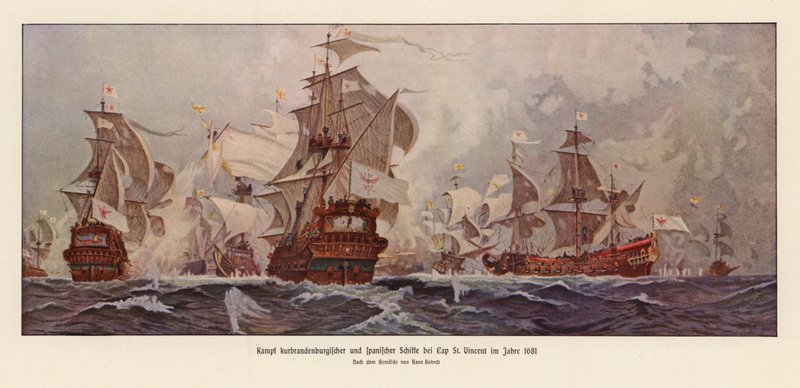 Battaglia di Capo San Vincenzo da Hans Bohrdt