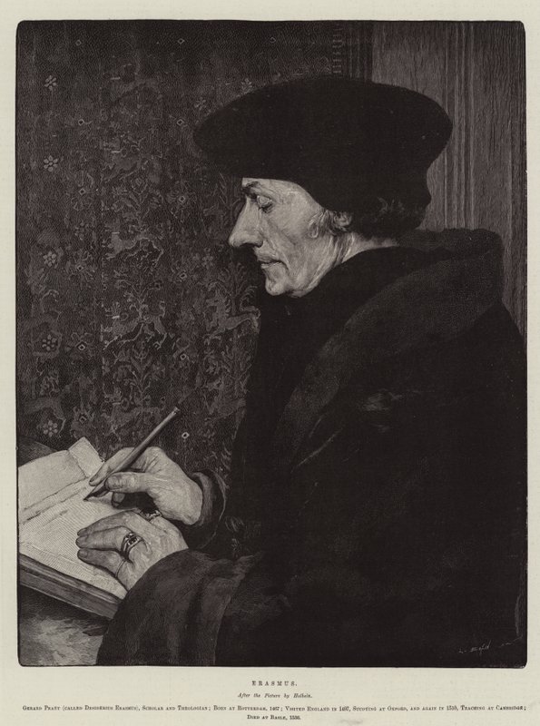 Erasmo da Hans Holbein der Jüngere