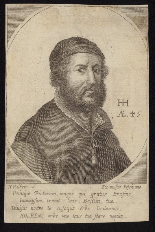 Autoritratto di Hans Holbein da Hans Holbein der Jüngere