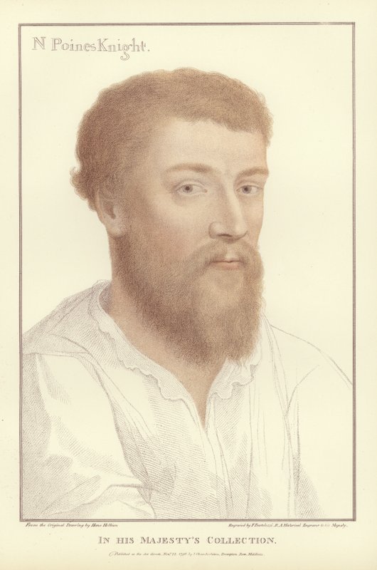 Sir Nicholas Poins da Hans Holbein der Jüngere