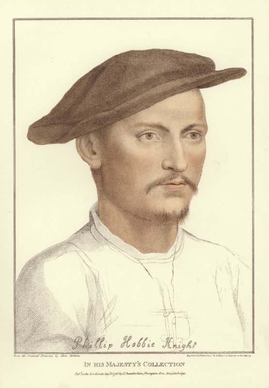 Sir Philip Hoby (acquatinta) da Hans Holbein der Jüngere
