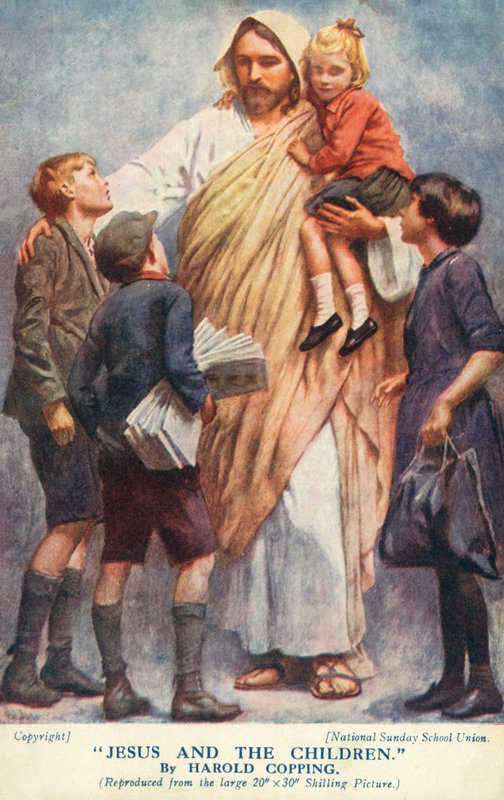 Gesù e i Bambini da Harold Copping