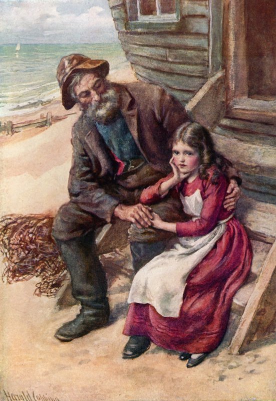 Peggotty e la piccola Em