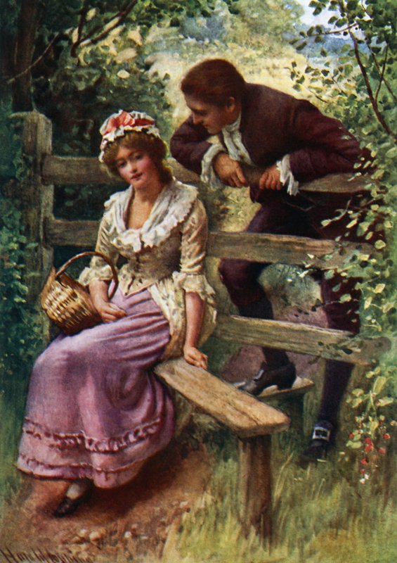 Il signore di Burleigh da Harold Copping