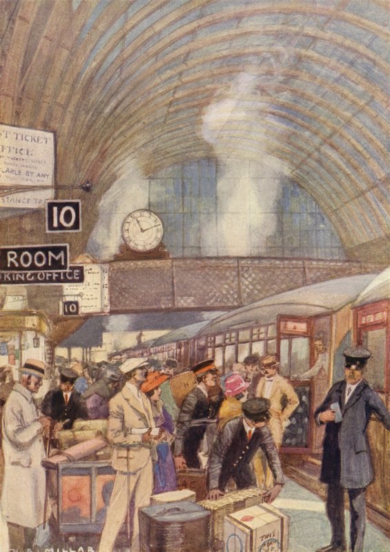 Stazione di Kings Cross da Harold Robert Millar