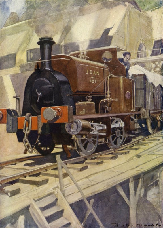 Piccola locomotiva a serbatoio (Saddletank) da Harold Robert Millar