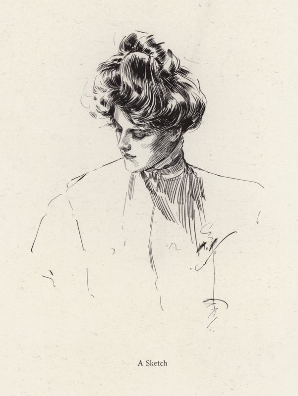 Ritratto di una donna da Harrison Fisher