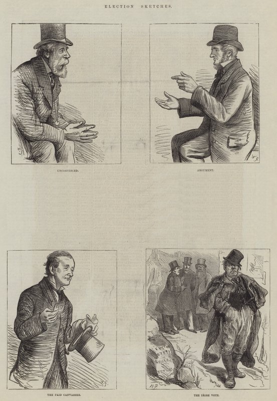 Schizzi Elettorali da Harry Furniss
