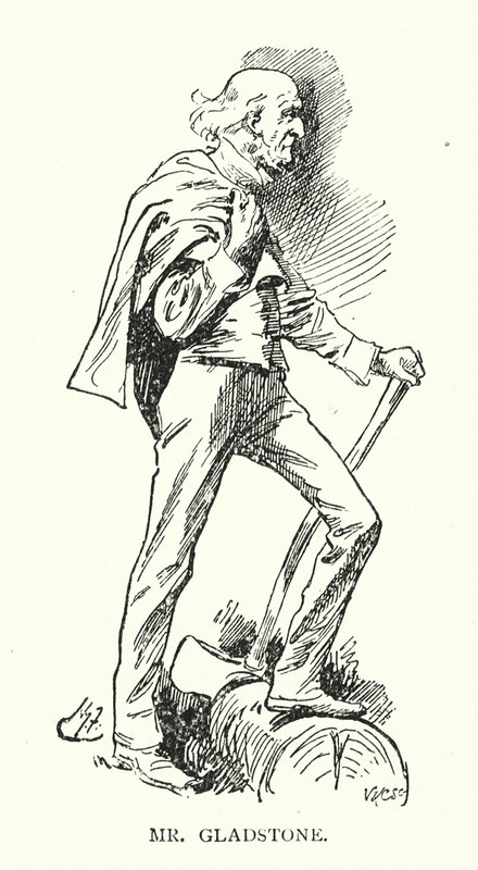 Mr Gladstone da Harry (after) Furniss