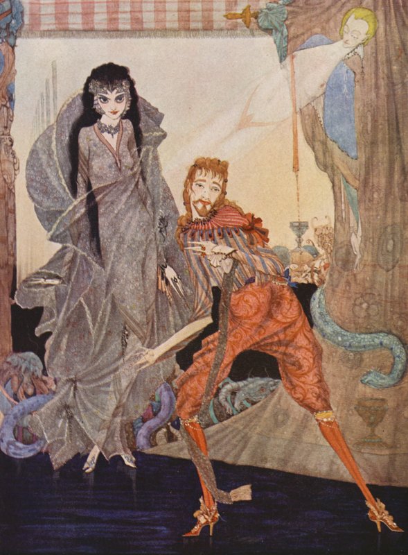 Edgar Allan Poe: Ligeia da Harry Clarke