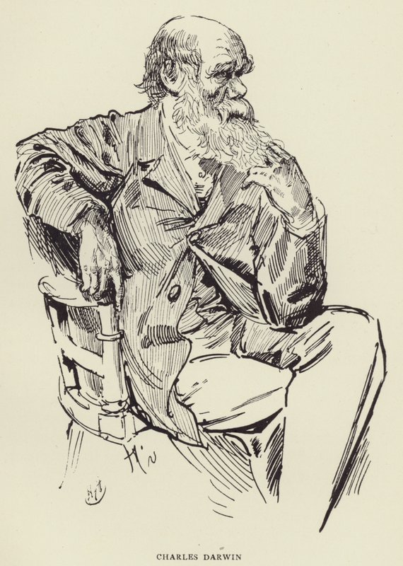 Charles Darwin da Harry Furniss