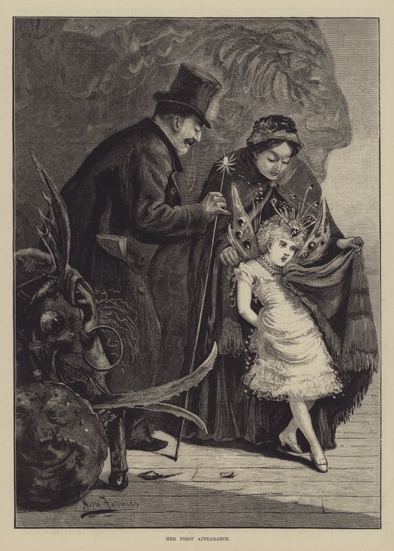 La Sua Prima Apparizione da Harry Furniss