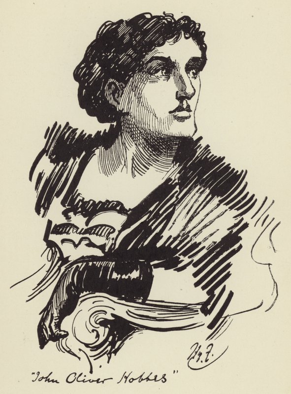 John Oliver Hobbes da Harry Furniss