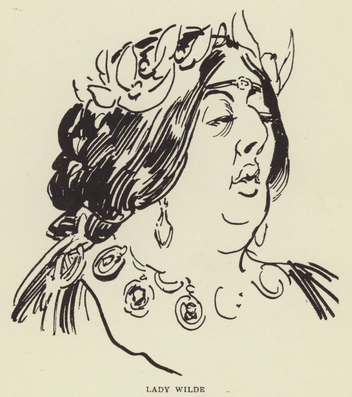 Lady Wilde da Harry Furniss