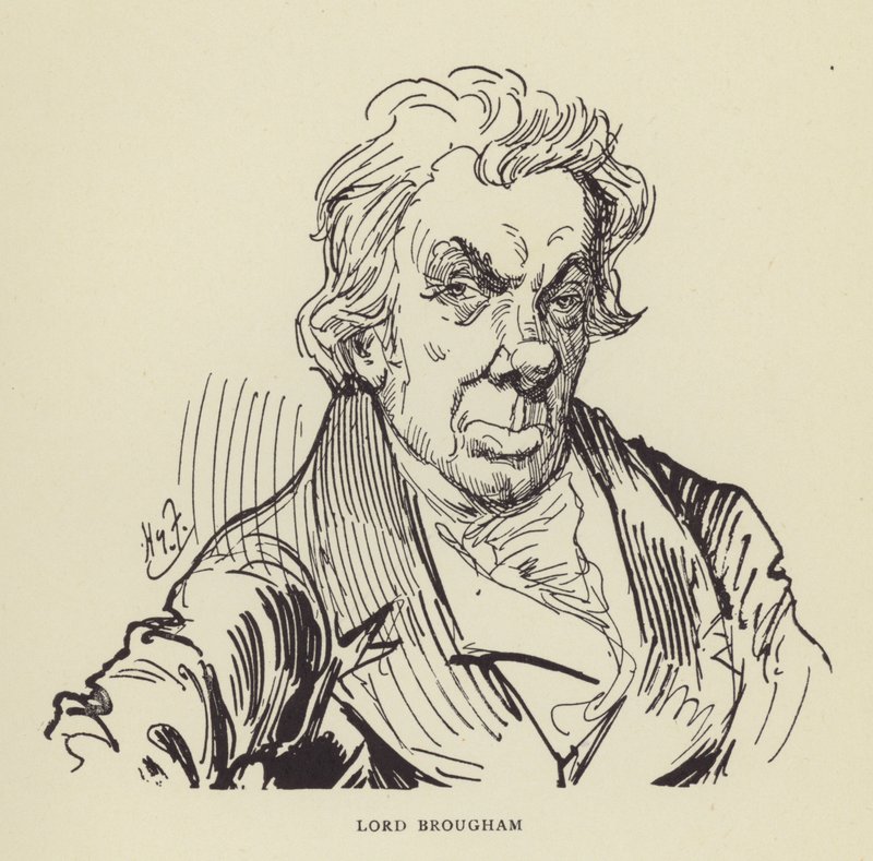 Lord Brougham da Harry Furniss