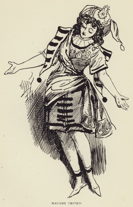Madame Vestris da Harry Furniss
