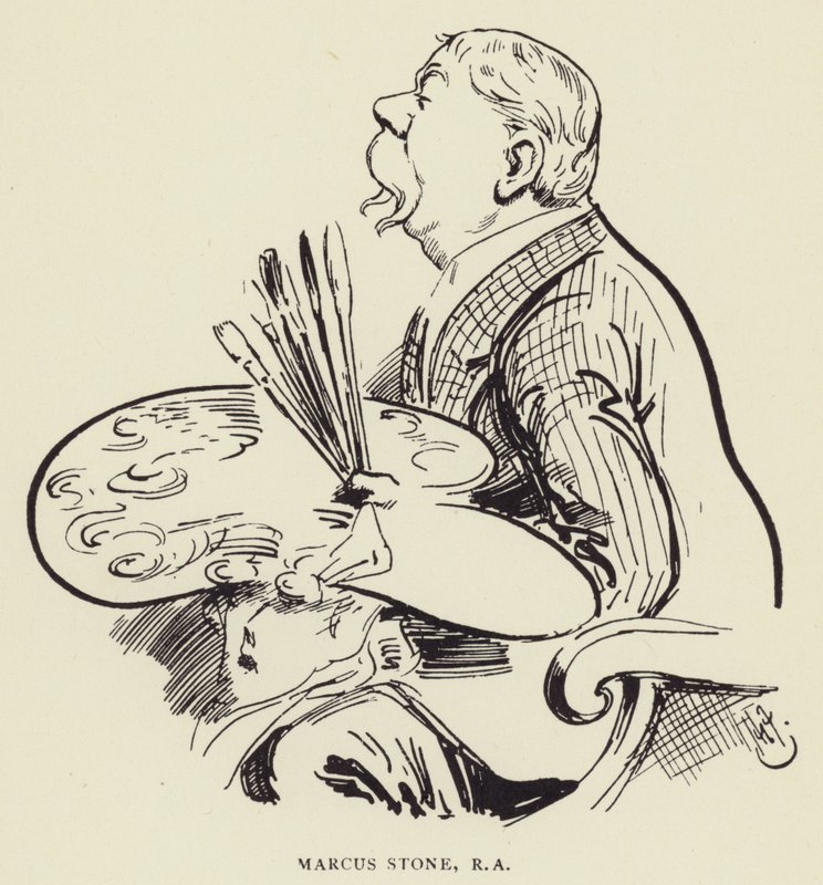 Marcus Stone da Harry Furniss
