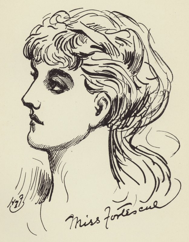 Miss Fortescue da Harry Furniss