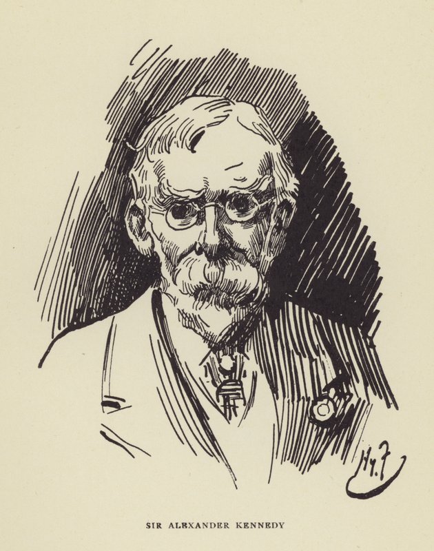 Sir Alexander Kennedy da Harry Furniss