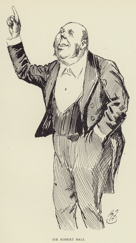 Sir Robert Ball da Harry Furniss